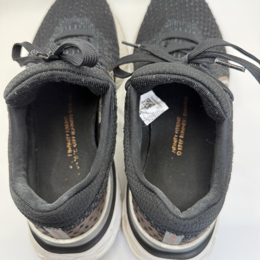 Nike React Infinity Run Flyknit 3 Womens Sz 9.5 Black Metallic Copper DD3024-009 - Picture 7 of 11